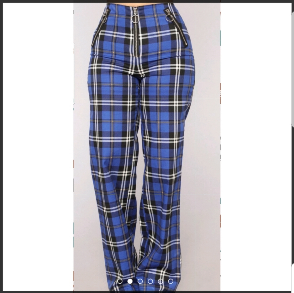 Plaid pants